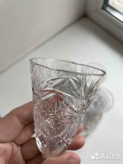 Хрустальные бокалы СССР