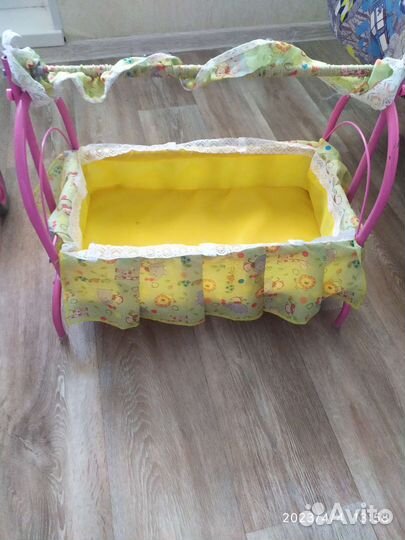Детские игрушки кроватка для кукол
