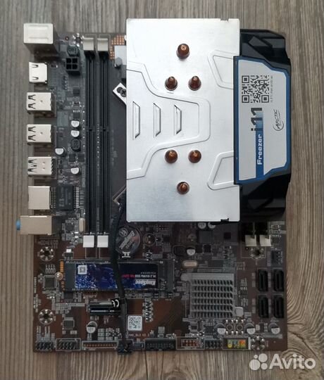 Комплект: apu A9-9820/Onda amd bl2 v2.3/кулер