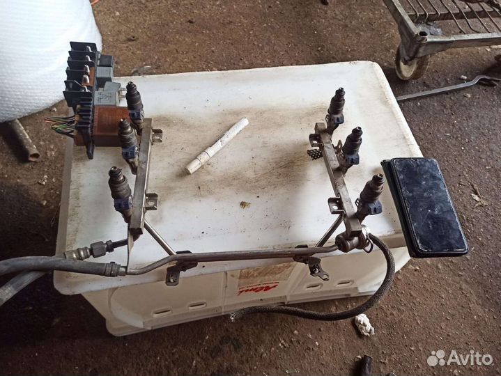 Рампа с форсунками audi a6 c5