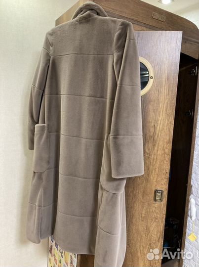 Шуба (пальто) из эко-меха Италия