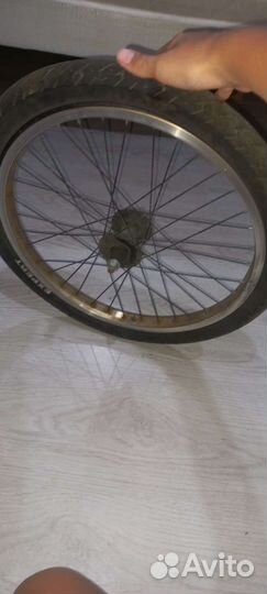 Колесо передние с покрышкой на bmx