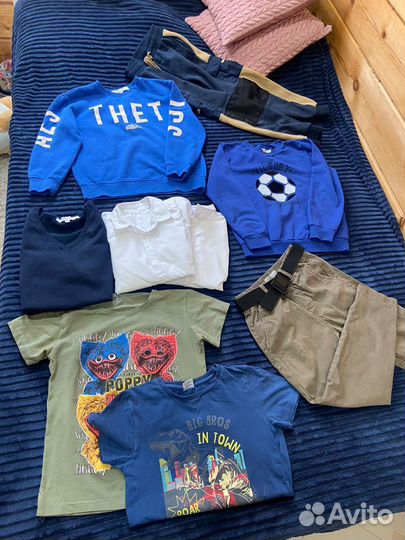 Вещи пакетом на мальчика 134 146