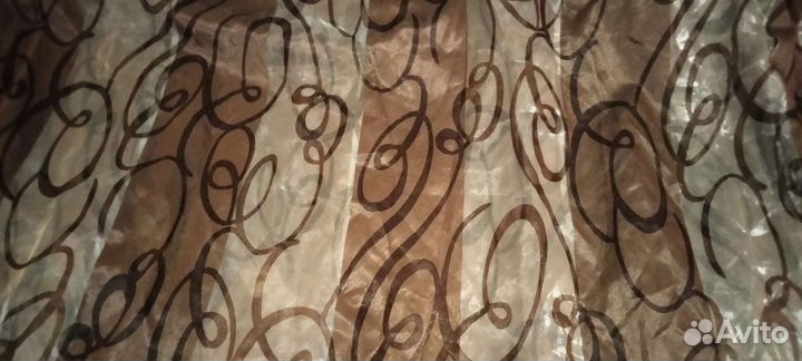 Шторы и тюль бу
