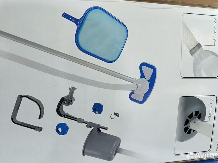 Набор для чистки бассейна с скиммером Bestway58237