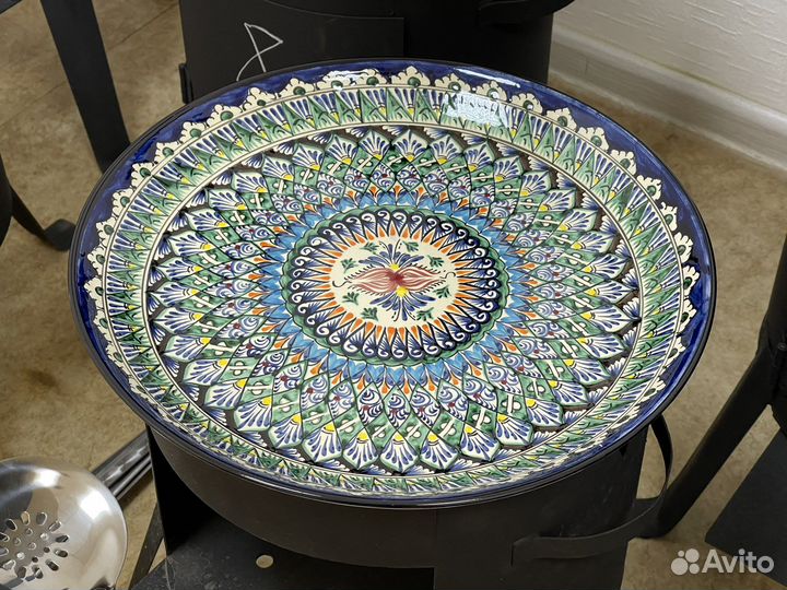 Ляган, блюдо, тарелка под плов, мясо