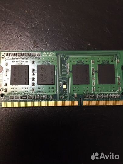 Оперативная память goldkey 2 gb ddr3l pc 12800