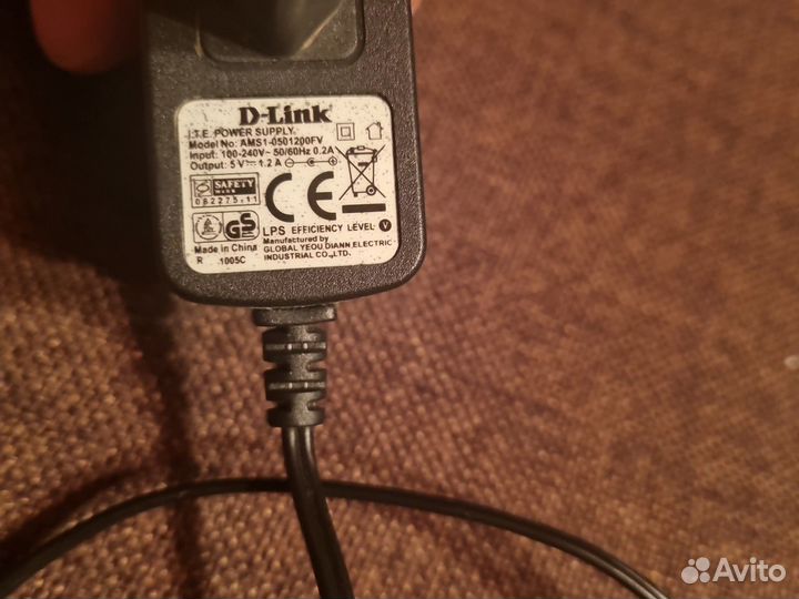 Блок питания роутера D-Link