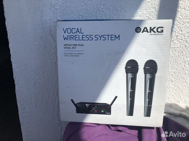 Радиомикрофон AKG WMS40 Mini dual