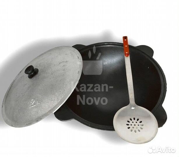 Казан чугунный 12 л