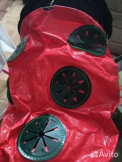 Подвесная грядка-мешок для клубники (томатов)