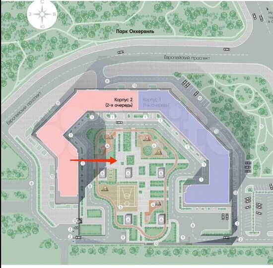 Квартира-студия, 23,9 м², 11/23 эт.