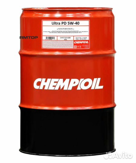 Chempioil CH971960 5W-40 ultra PD API SN/ CH-4, C2