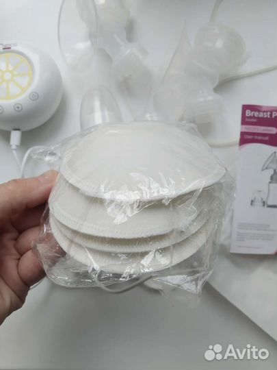 Молокоотсос электрический на 2 груди
