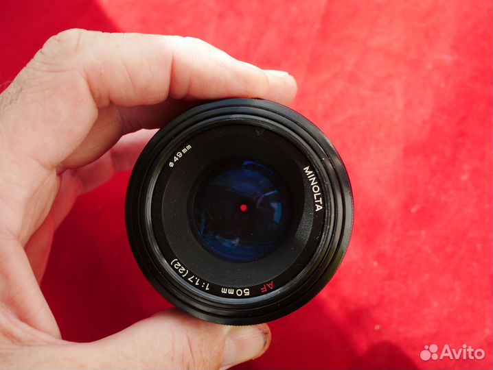 Sony A minolta AF 50 1,7 светлый штатник