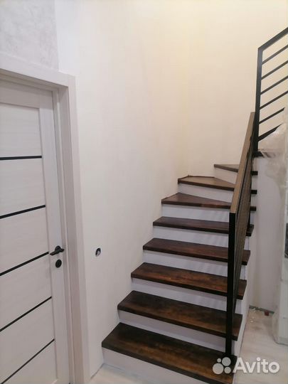 Отделка, облицовка бетонных лестниц