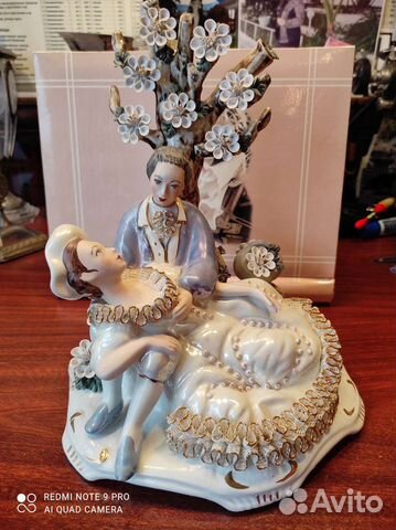 Статуэтки фарфор Румыния ручная работа