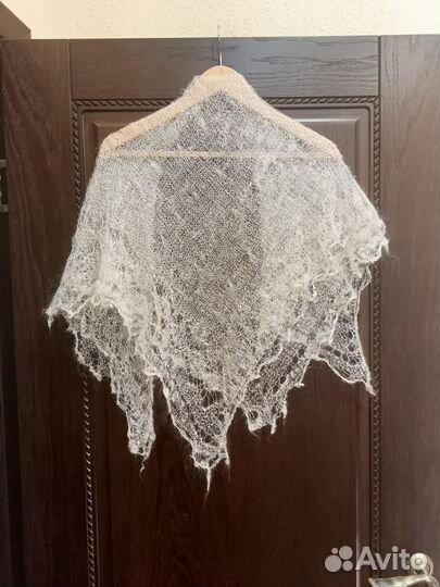 Новый платок паутинка козий пух