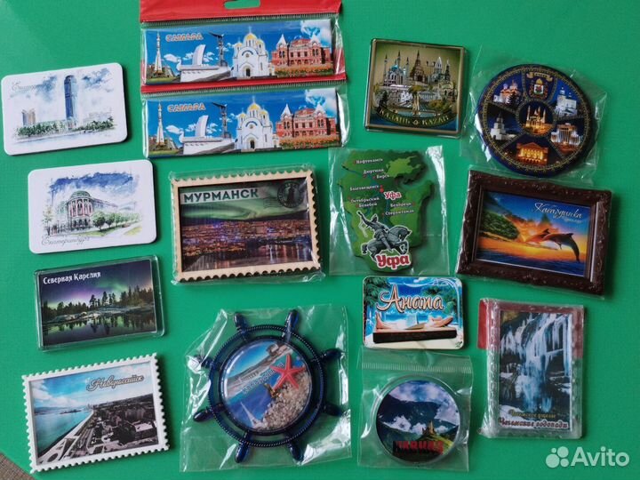 Магниты сувенирные новые