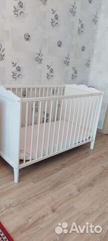 Детская кроватка Икеа Хенсвик