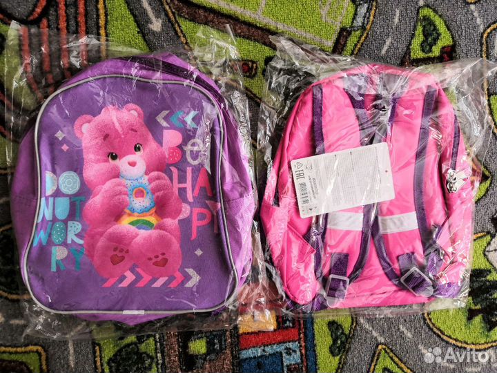 Новый рюкзак дошкольный