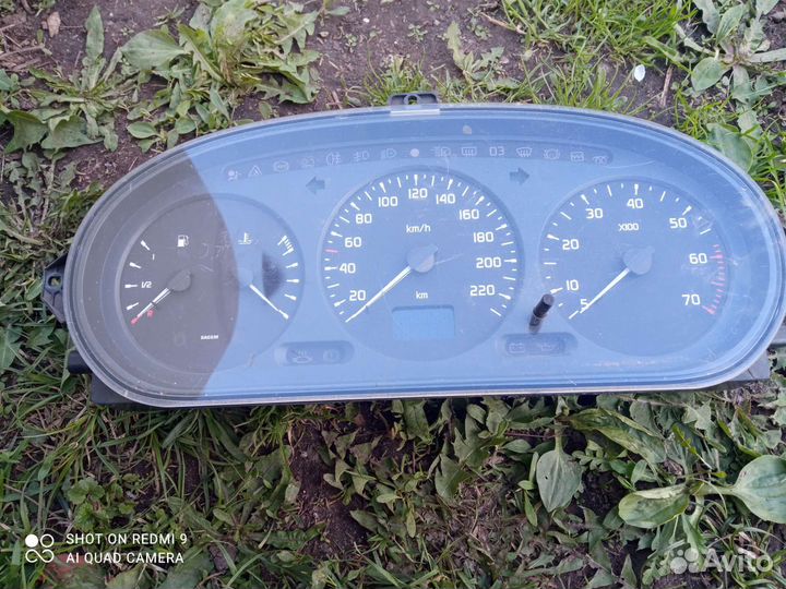 Панель приборов рено сценик