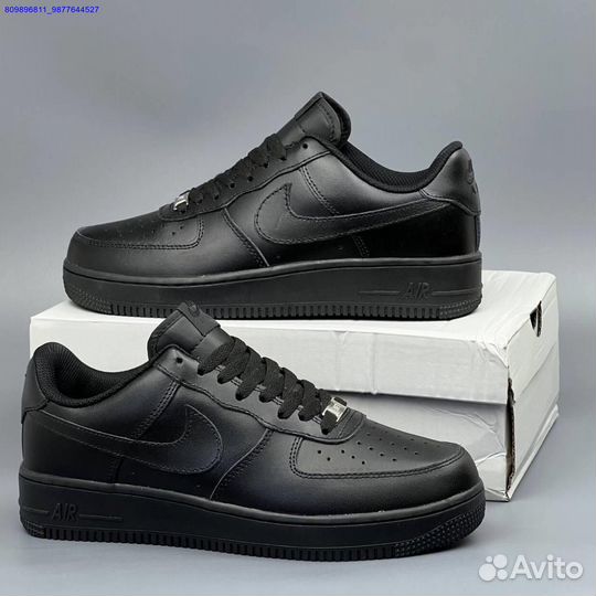 Nike Air Force 1 Black (Арт.76592)