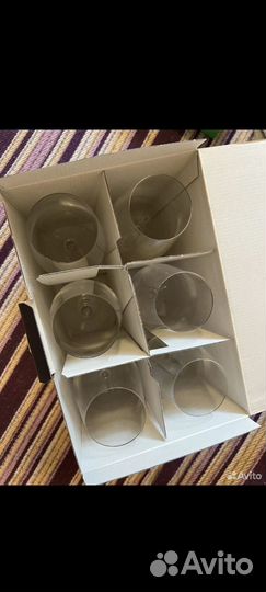 Бокалы для белого вина богемское стекло