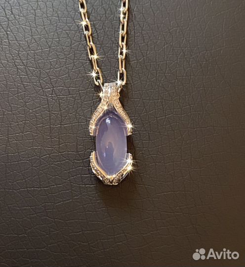 Подвеска 52 бриллианта 1 кварц