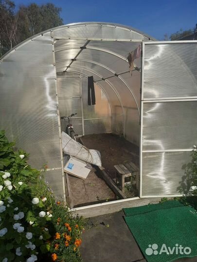 Теплица 3 на 4 из поликарбоната