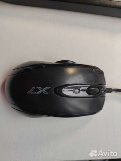 Игровая клавиатура и мышь A4tech