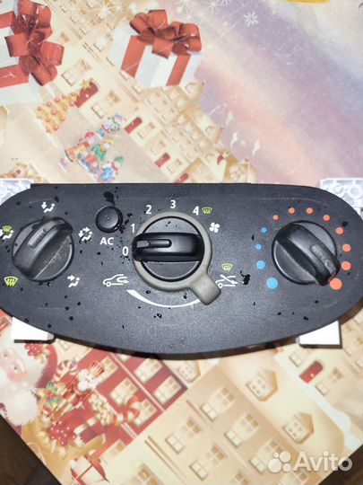 Блок управления печкой,Ларгус,Логан