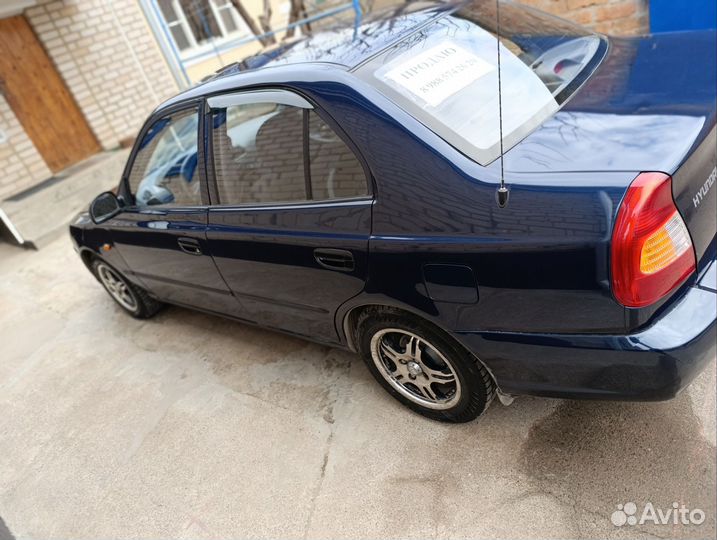 Hyundai Accent 1.5 AT, 2007, 194 576 км
