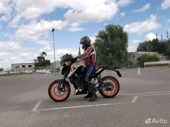 Индивидуальное обучение управлению мотоциклом