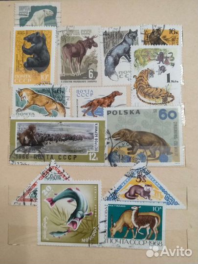 Почтовые марки разные СССР Бурунди Польша Вьетнам