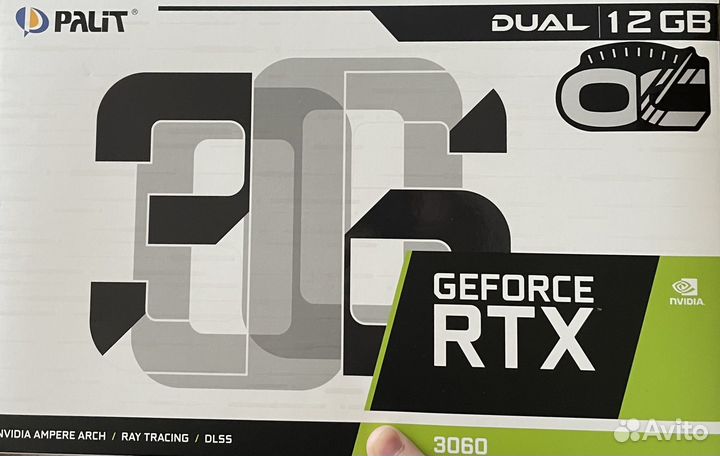 Видеокарта 3060 palit 12gb