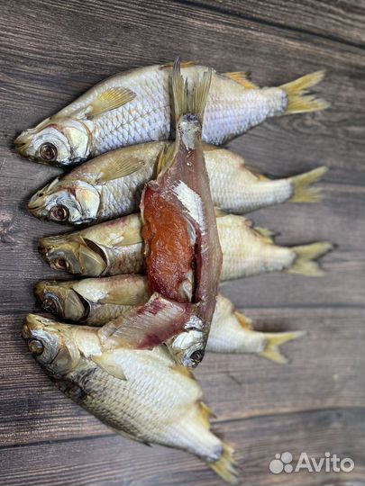 Вяленая рыба с цеха