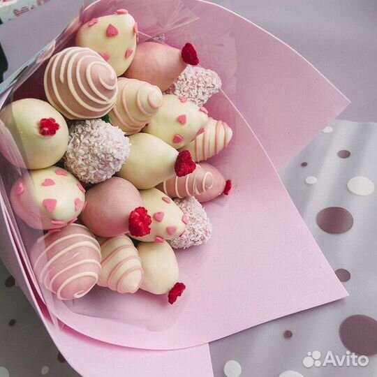 Букет клубника в шоколаде