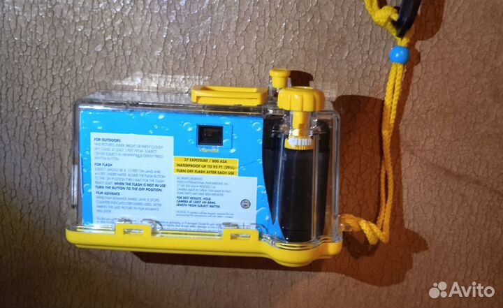 Фотоаппарат пленочный в боксе для подводной съемки