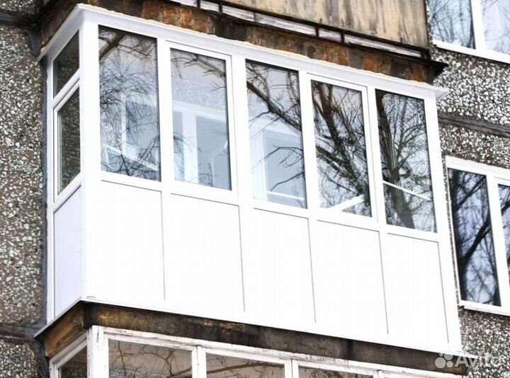 Остекление балконов и лоджий