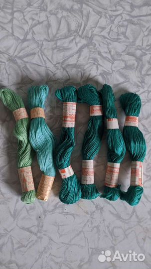Нитки мулине СССР 20м 12,25номер