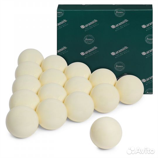 Шары Aramith Premier Pyramid без номеров 68мм бе