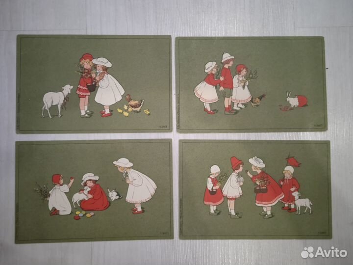 Зингер Карточка почтовая Открытка до 1917