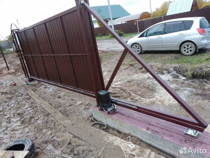 Откатные ворота