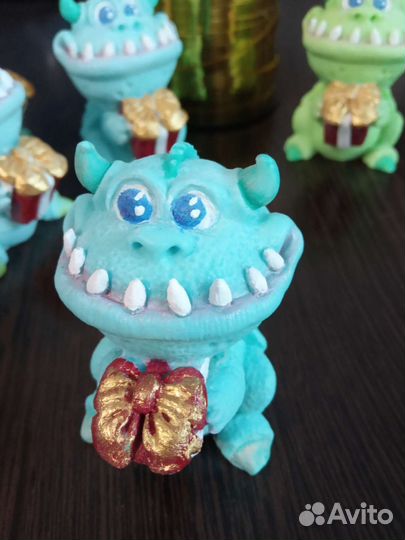 Мыло ручной работы Дракоша символ 2024 года