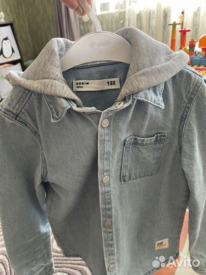 Рубашка джинсовая на мальчика