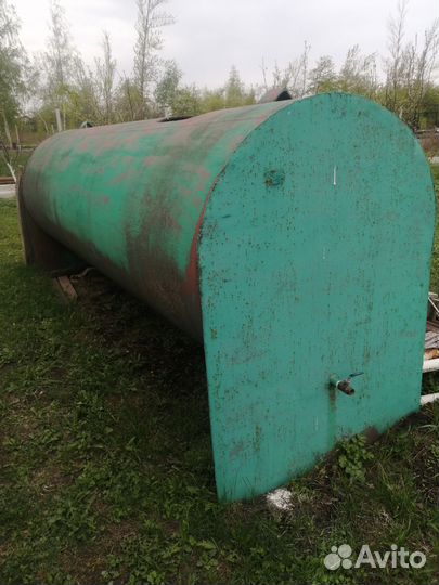 Бочка для воды емкость металлическая