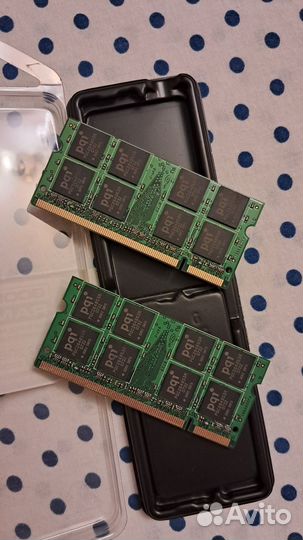 Память ноутбучная so dimm ddr2 533 Mhz