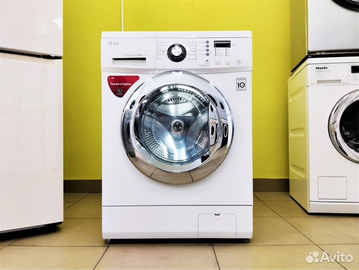 Стиральная машина узкая бу LG. Честная гарантия