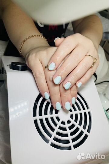 Наращивание ногтей, гель лак